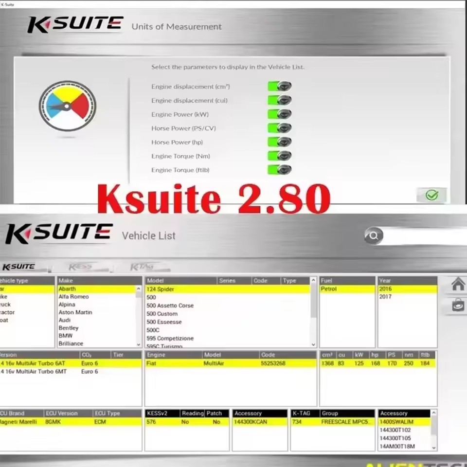 Ktag 2.25/V7.020 & Ksuite 2.80 - Tractor Implement 评论和价格